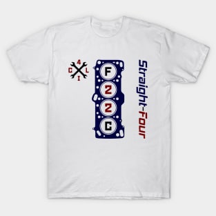 F22C Straight Four Engine T-Shirt